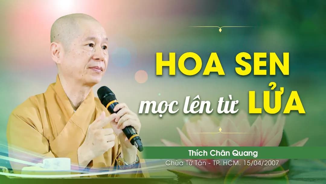 Hoa Sen Mọc Lên Từ Lửa B - Pháp Cú 22