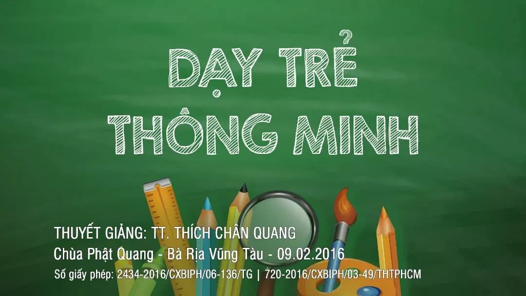 Dạy Trẻ Thông Minh