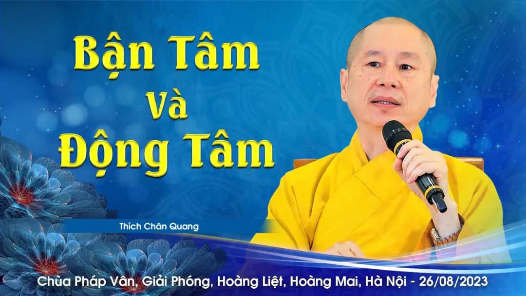 Bận Tâm Và Động Tâm