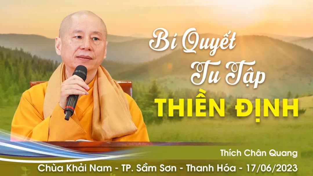 Bí Quyết Tu Tập Thiền Định