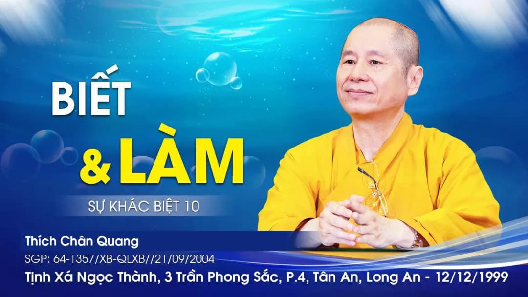 Biết Và Làm