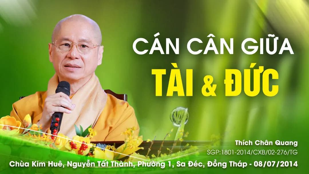 Cán Cân Giữa Tài Và Đức