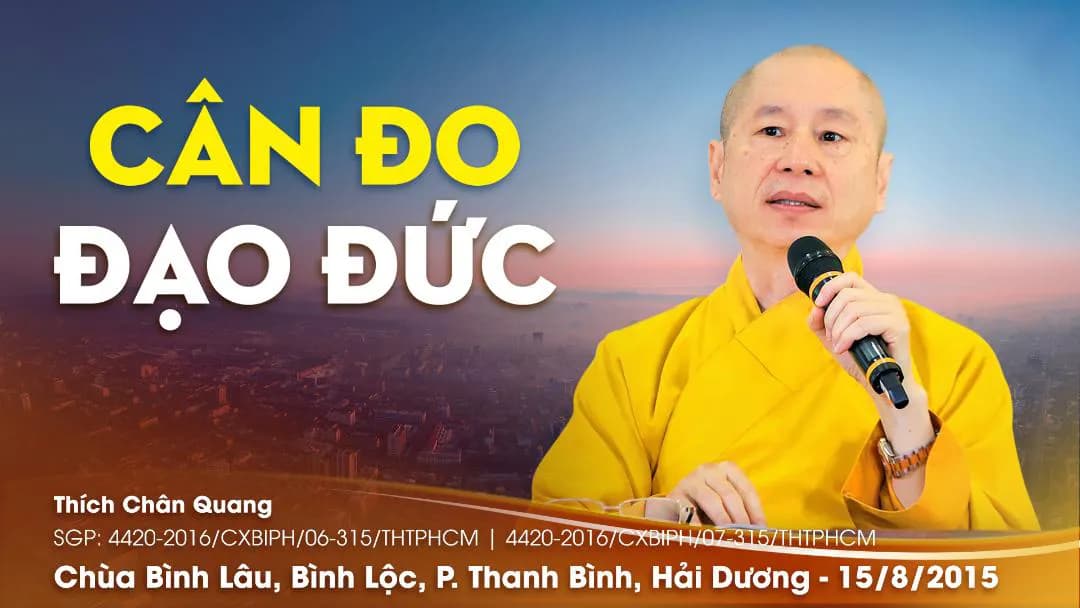Cân Đo Đạo Đức