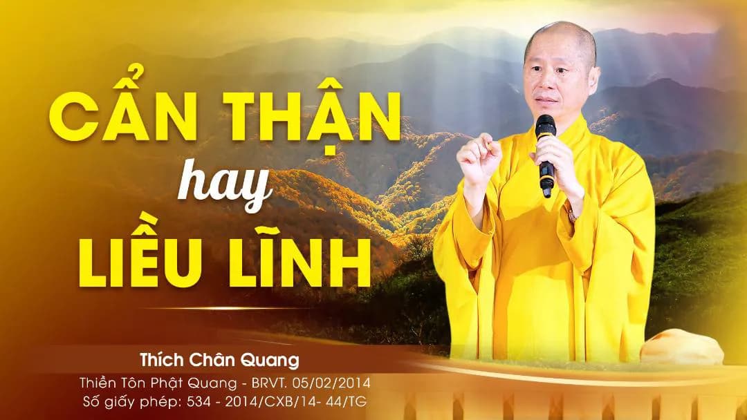 Cẩn Thận Và Liều Lĩnh