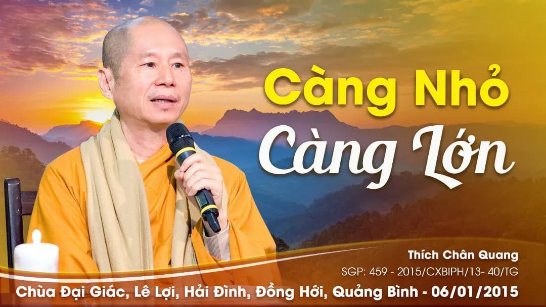 Càng Nhỏ Càng Lớn