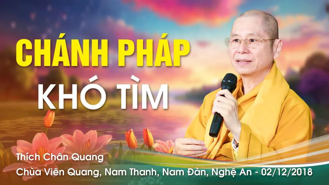 Chánh Pháp Khó Tìm