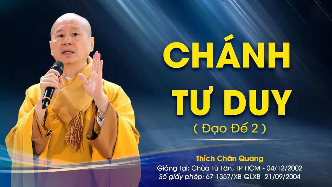 Đạo Đế (Chánh Tư Duy)