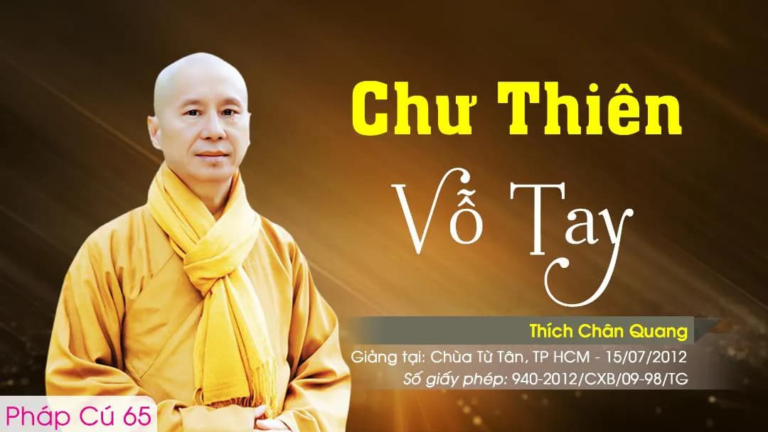 Chư Thiên Vỗ Tay - Pháp Cú 65