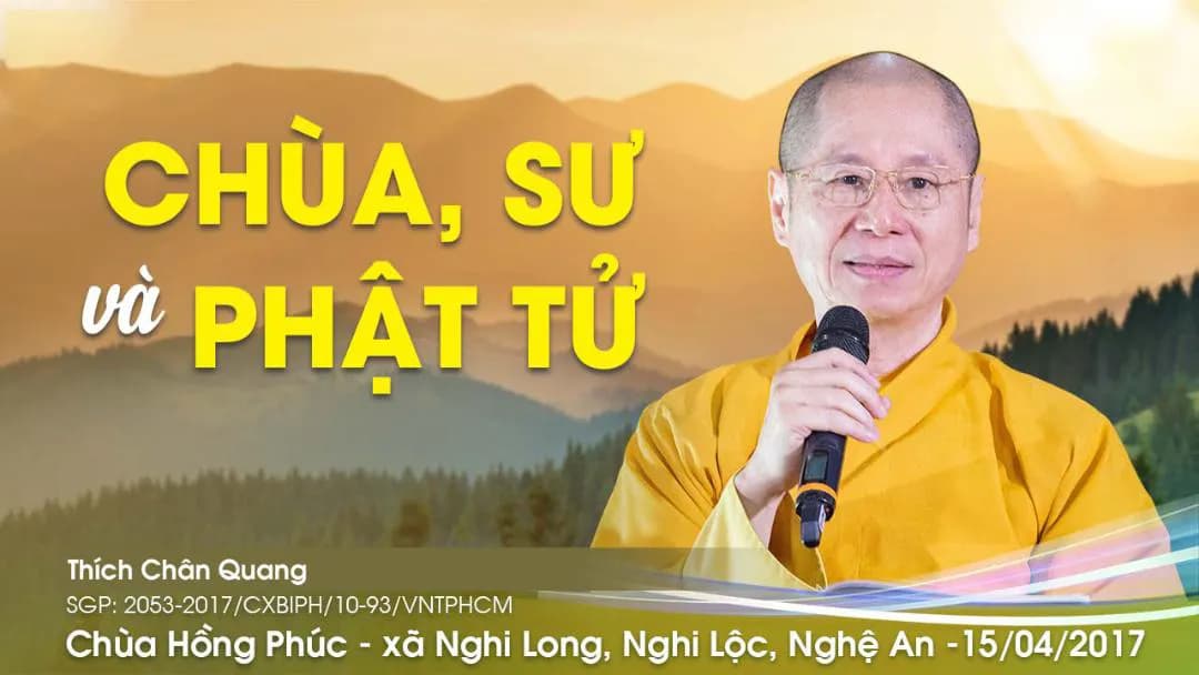 Chùa, Sư Và Phật Tử