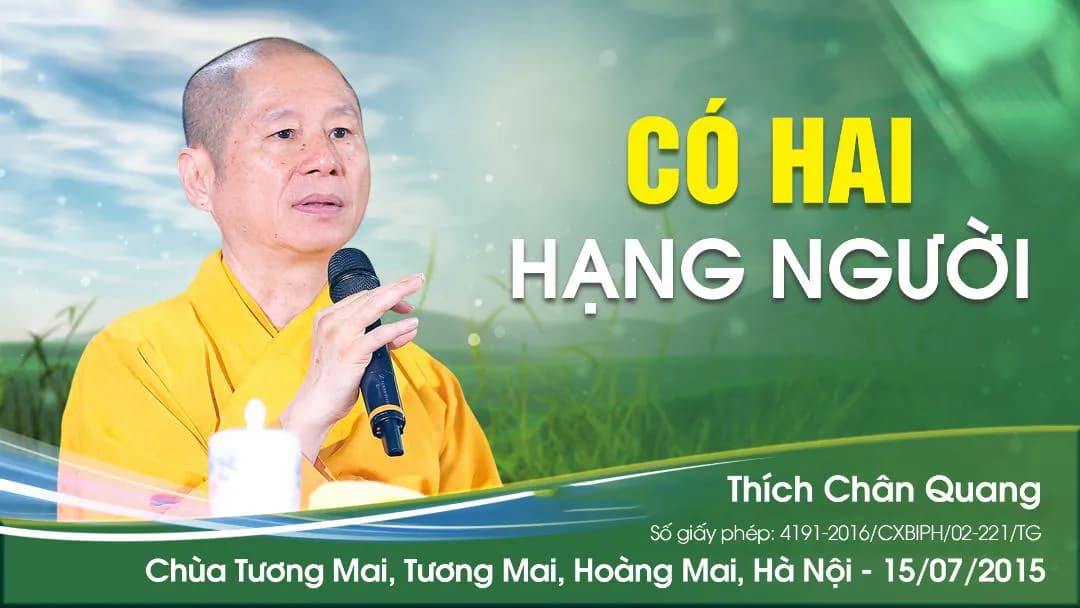Có Hai Hạng Người