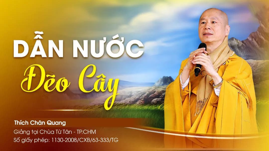 Dẫn Nước Đẽo Cây - Pháp Cú 31