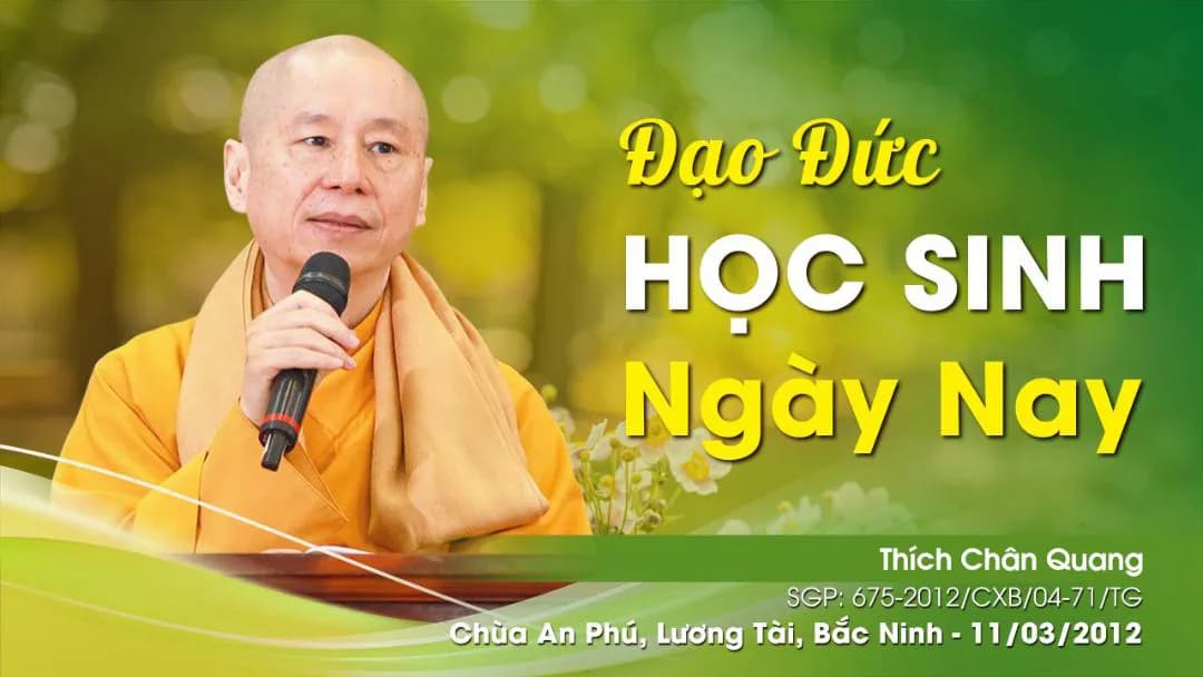 Đạo Đức Học Sinh Ngày Nay