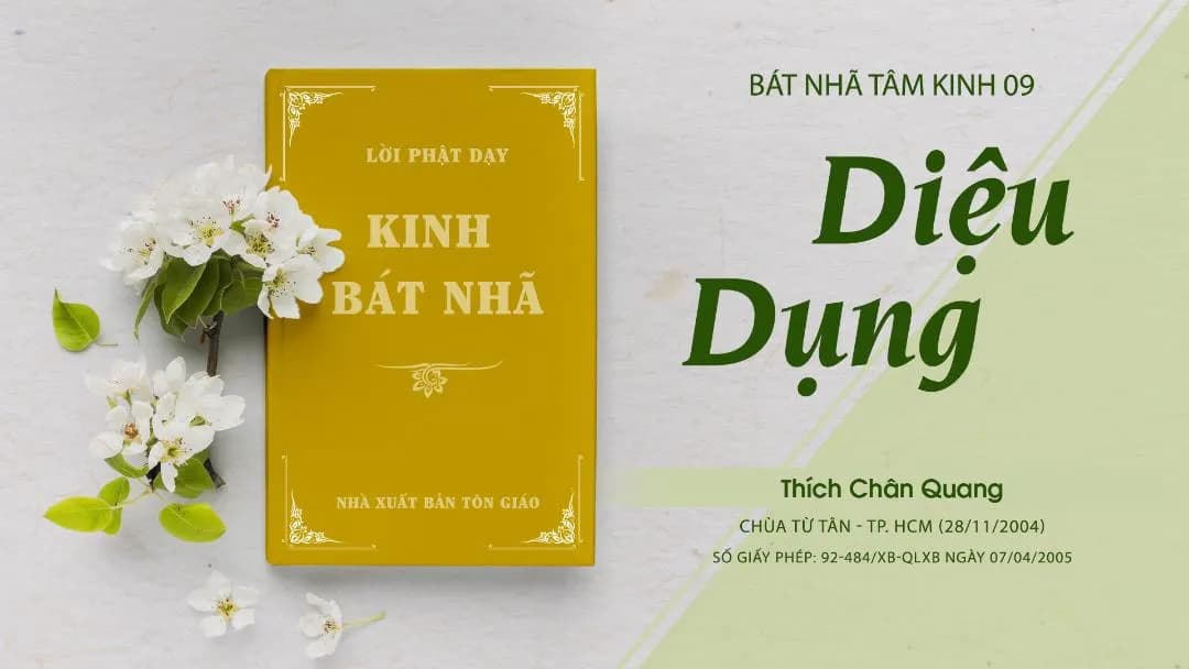 Bát Nhã Tâm Kinh 09 - Diệu Dụng