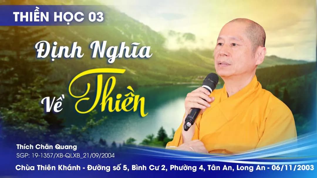Định Nghĩa Về Thiền
