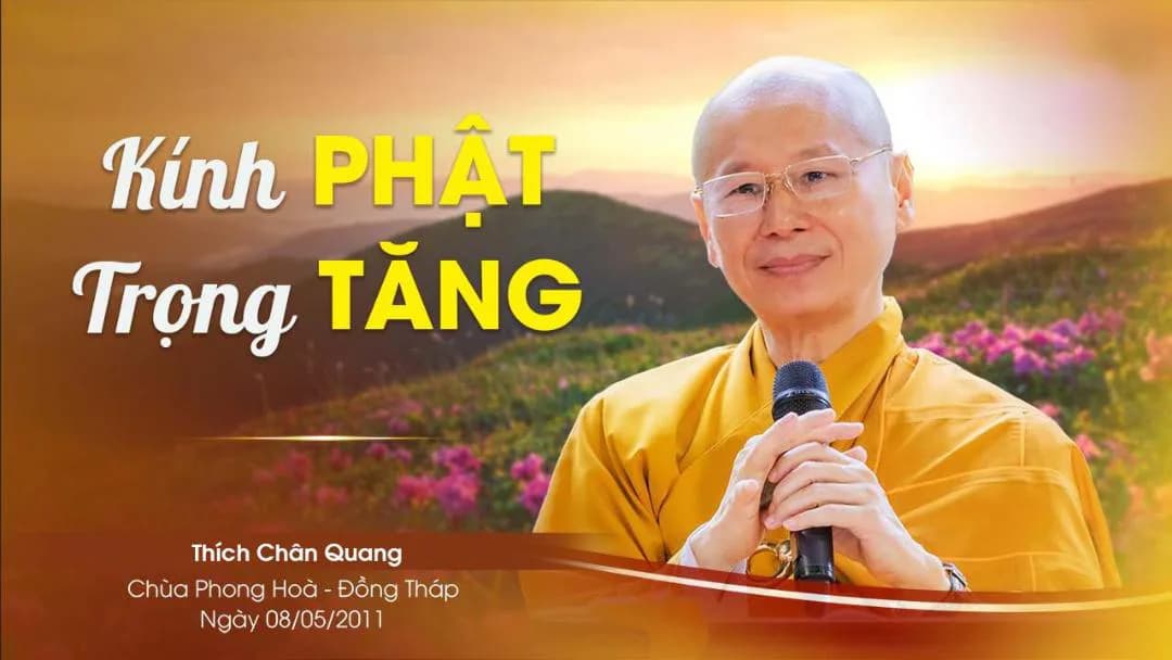 Kính Phật Trọng Tăng