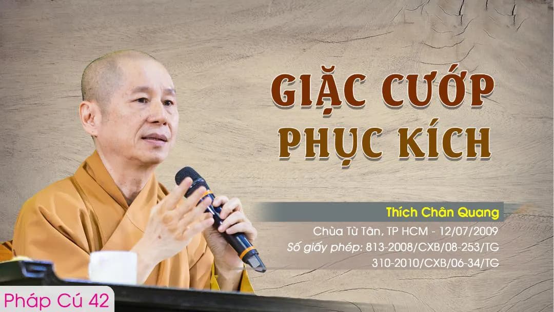 Giặc Cướp Phục Kích - Pháp Cú 42