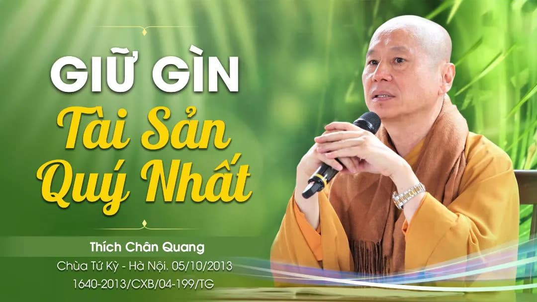 Giữ Gìn Tài Sản Quý Nhất