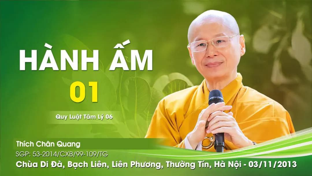 Ngũ Uẩn 06 - Hành Ấm 1