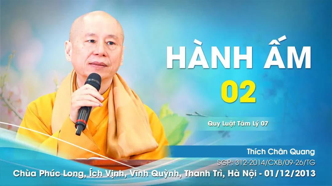 Ngũ Uẩn 07 - Hành Ấm 2