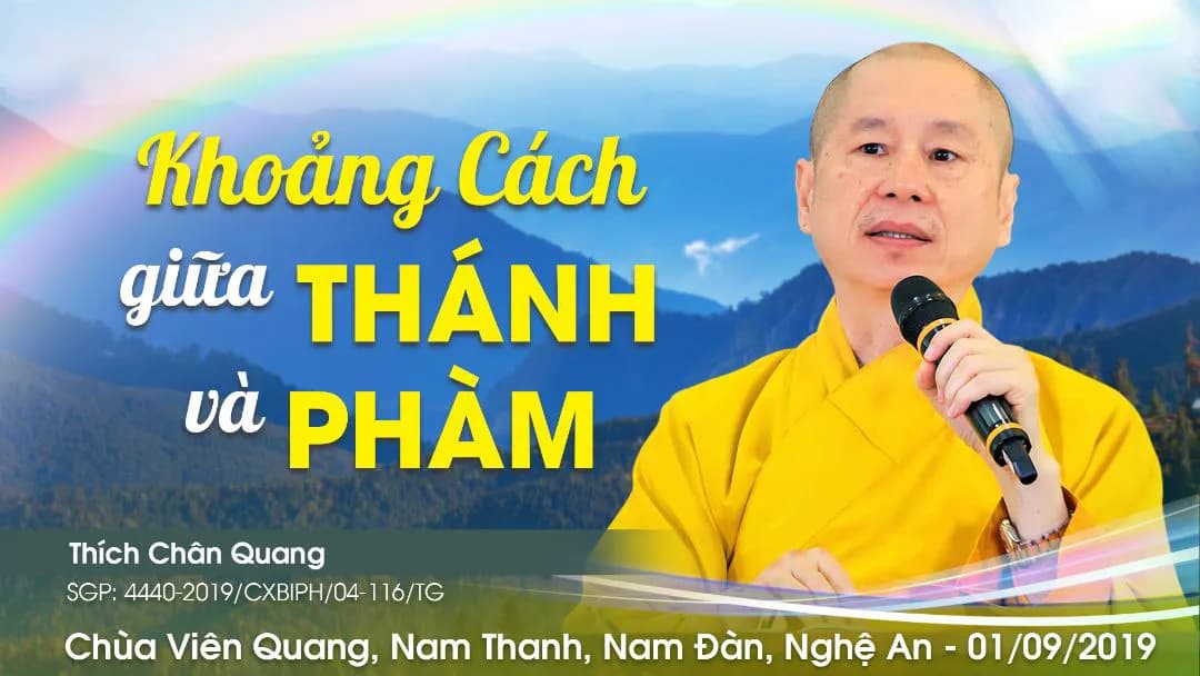 Khoảng Cách Giữa Thánh Và Phàm