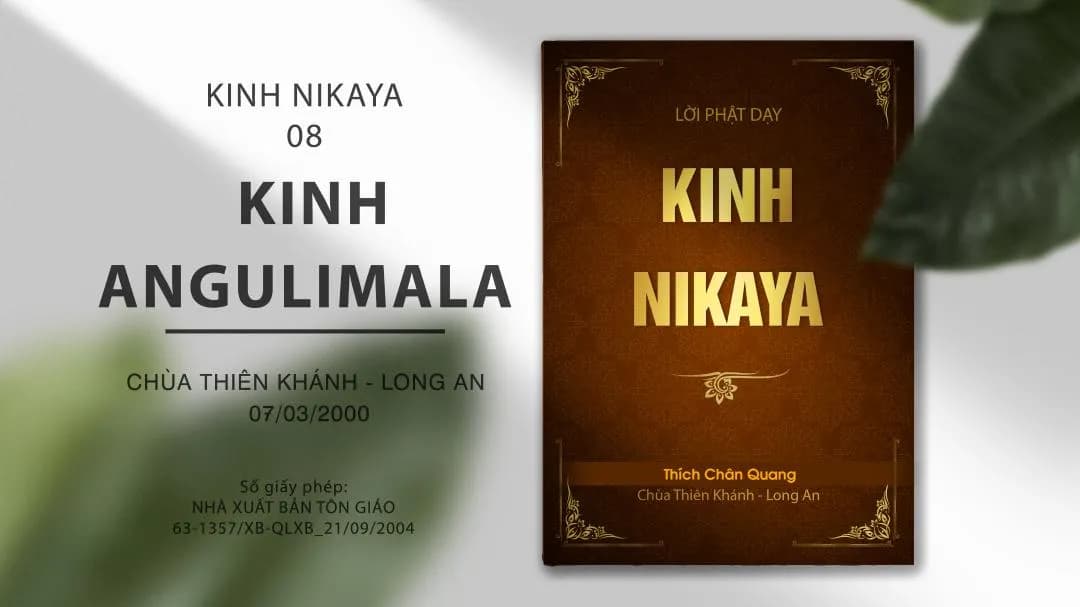 Kinh Nikaya 08 - Kinh Angulimala