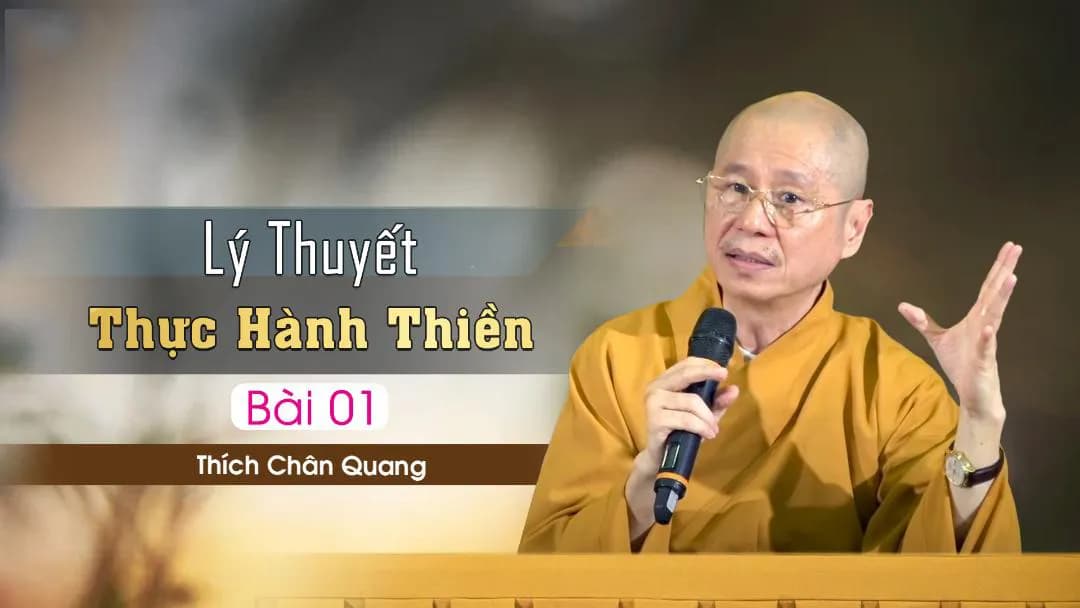 Lý Thuyết Thực Hành Thiền 01