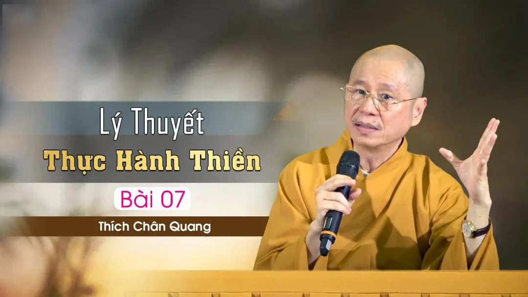 Lý Thuyết Thực Hành Thiền 07