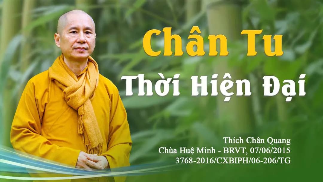Người Chân Tu Thời Hiện Đại