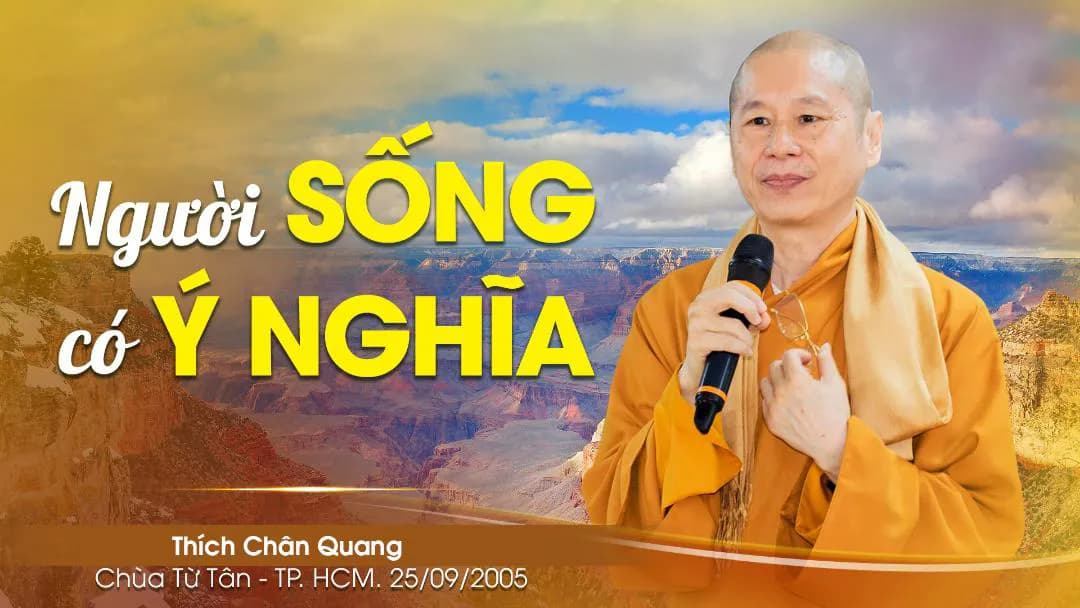 Người Sống Có Ý Nghĩa - Pháp Cú 09
