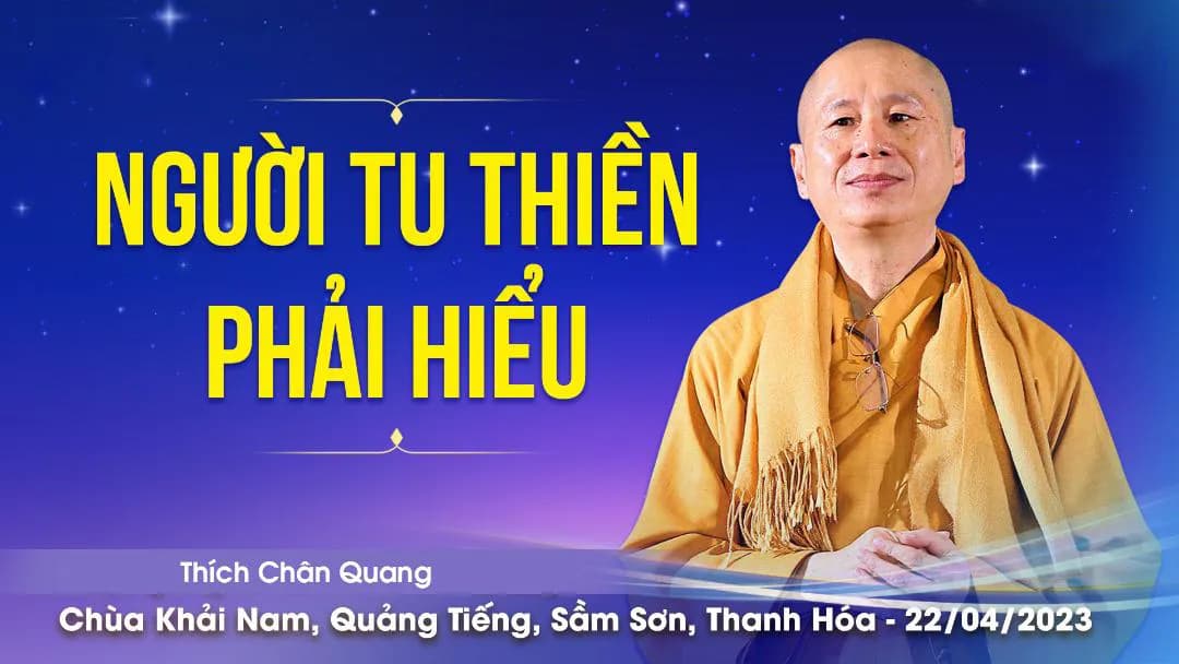 Người Tu Thiền Phải Hiểu