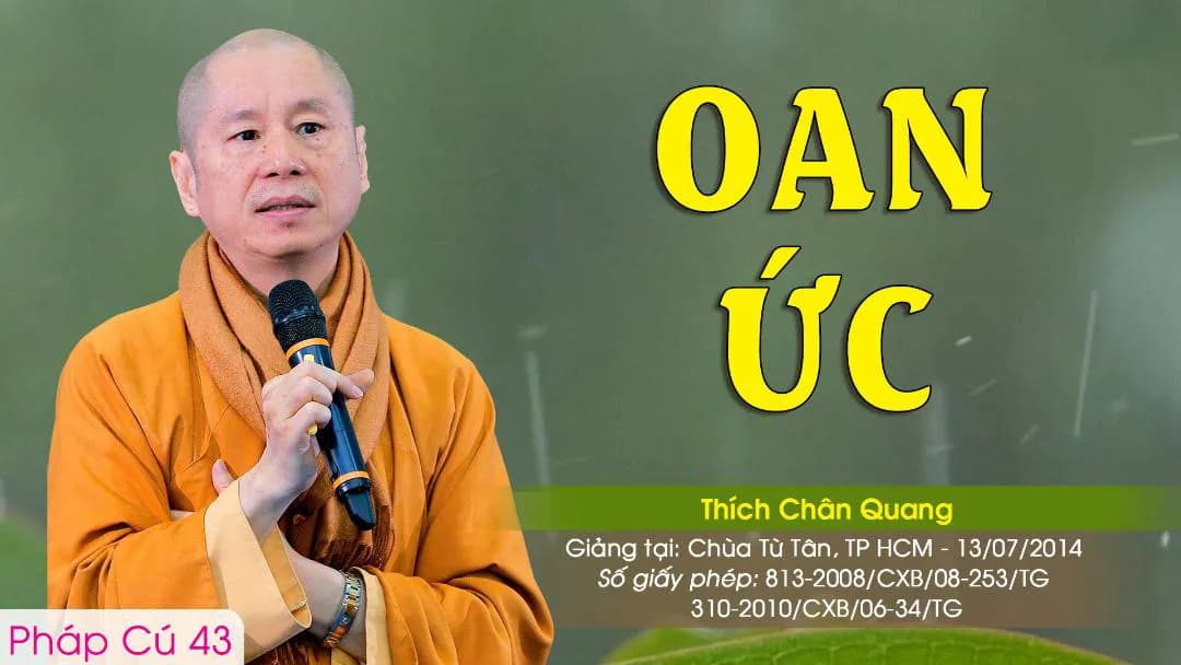 Oan Ức - Pháp Cú 43