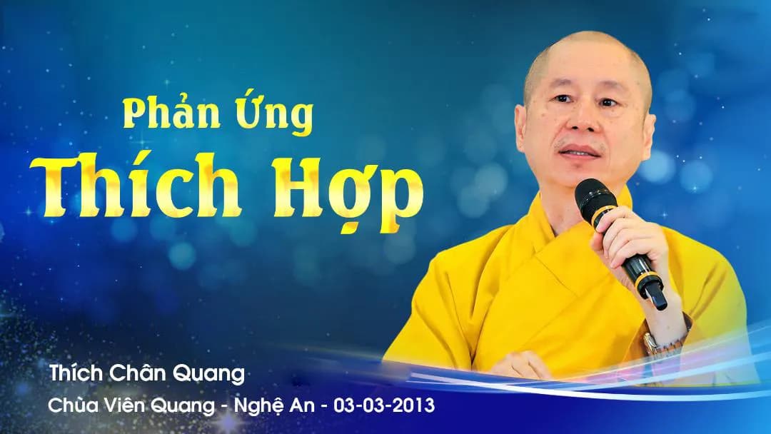 Phản Ứng Thích Hợp