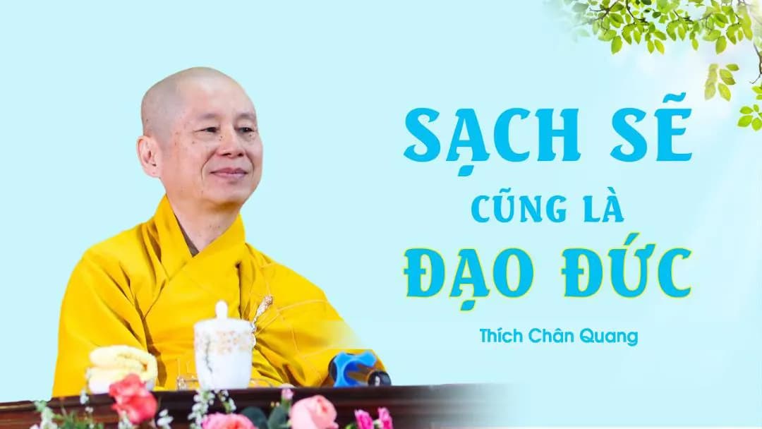 Sạch Sẽ Cũng Là Đạo Đức