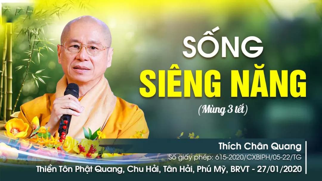 Sống Siêng Năng