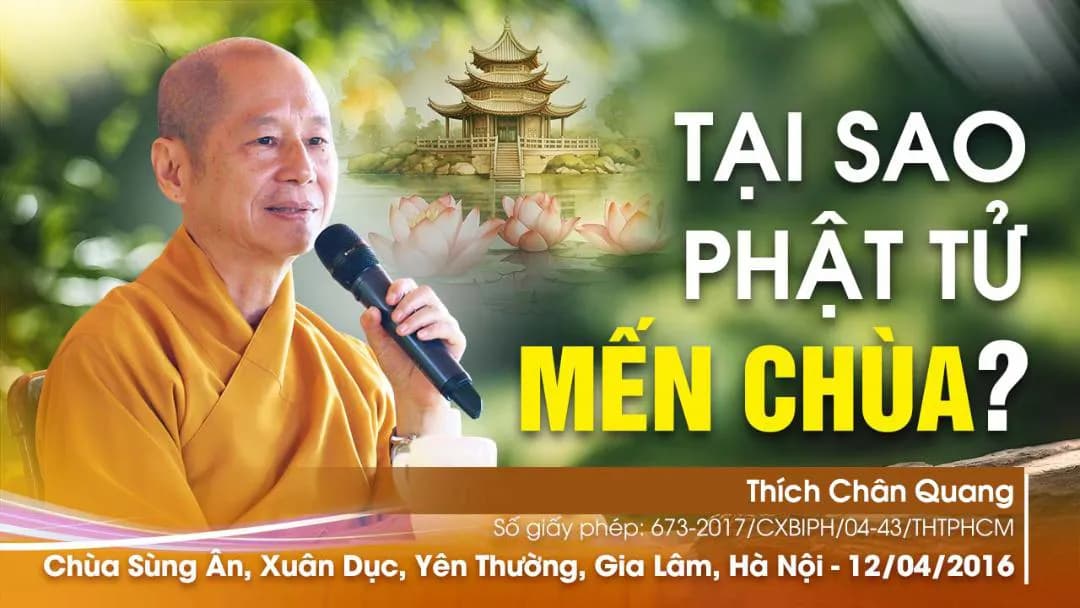 Tại Sao Phật Tử Mến Chùa