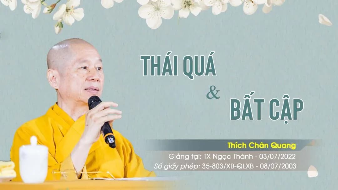 Thái Quá Và Bất Cập