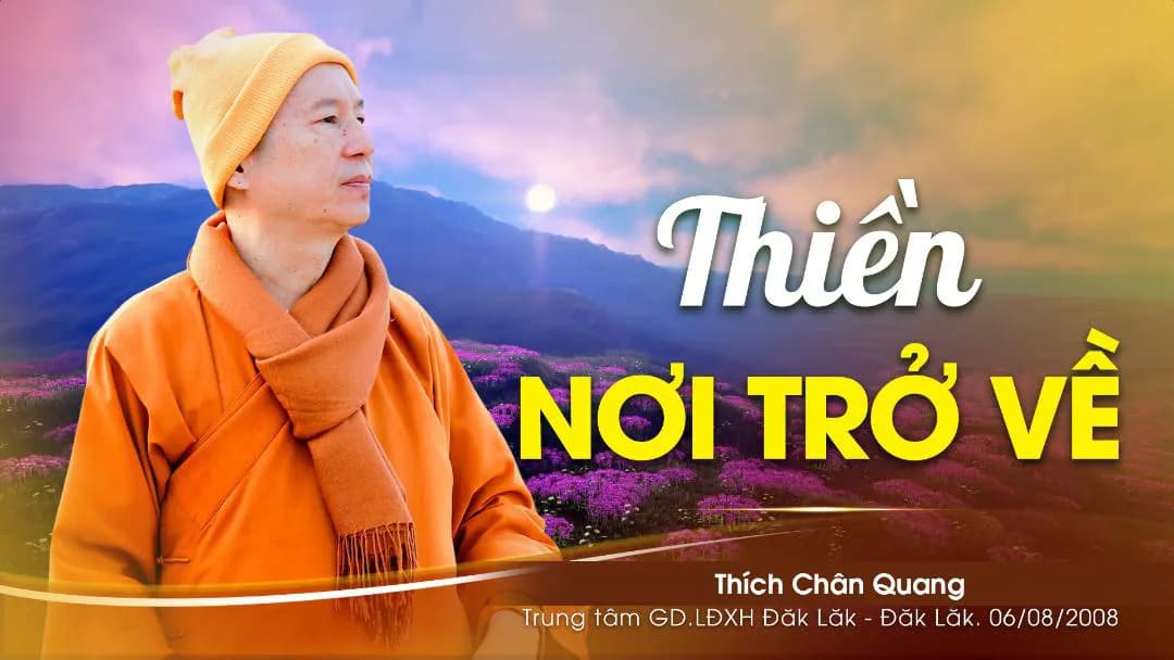 Thiền Là Nơi Trở Về