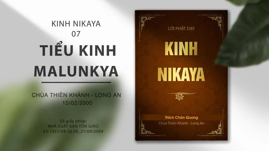 Kinh Nikaya 07 - Tiểu Kinh Malunkya
