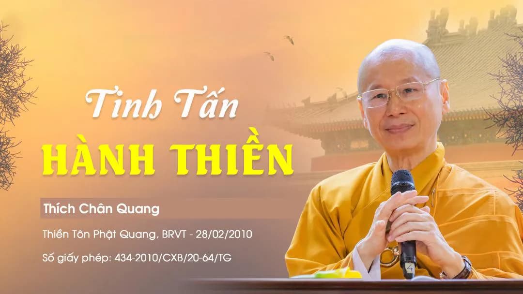 Tinh Tấn Hành Thiền