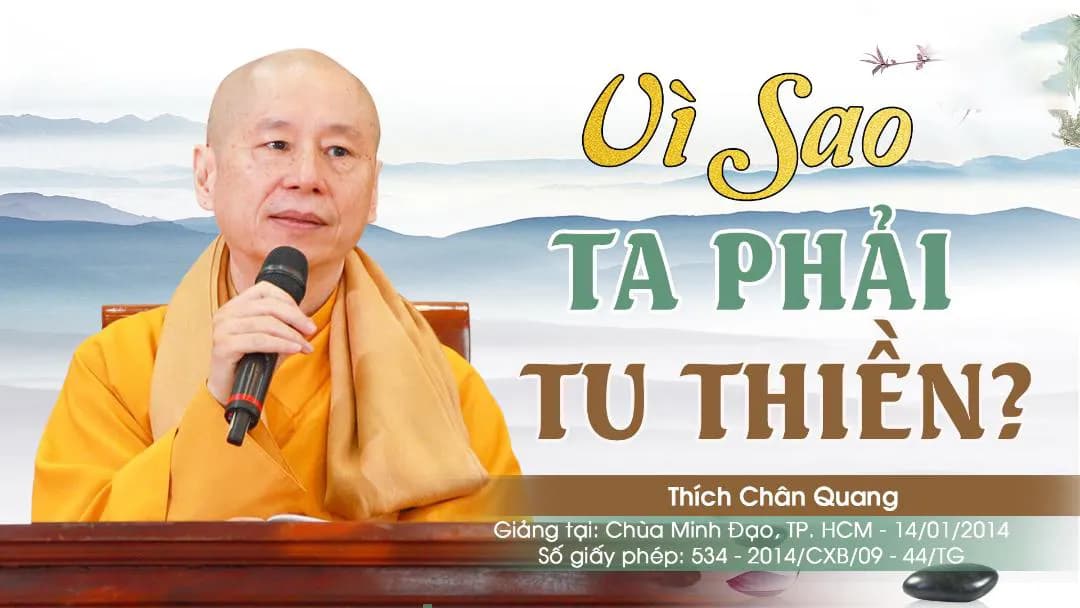 Vì Sao Ta Phải Tu Thiền